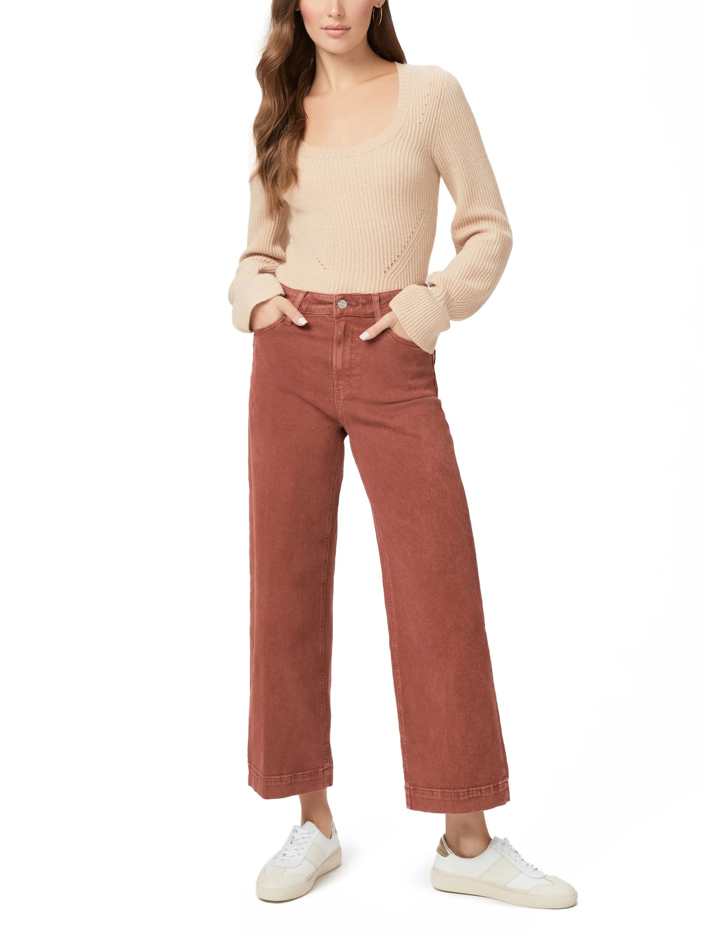 Paige Anessa Wide Leg Jean