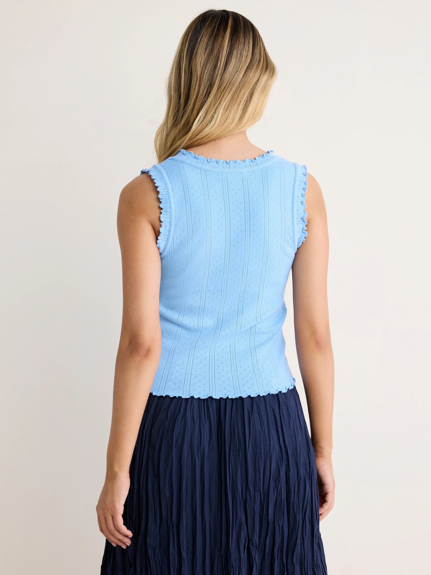 nz by NIC+ZOE Pointelle Rib Ella Tank