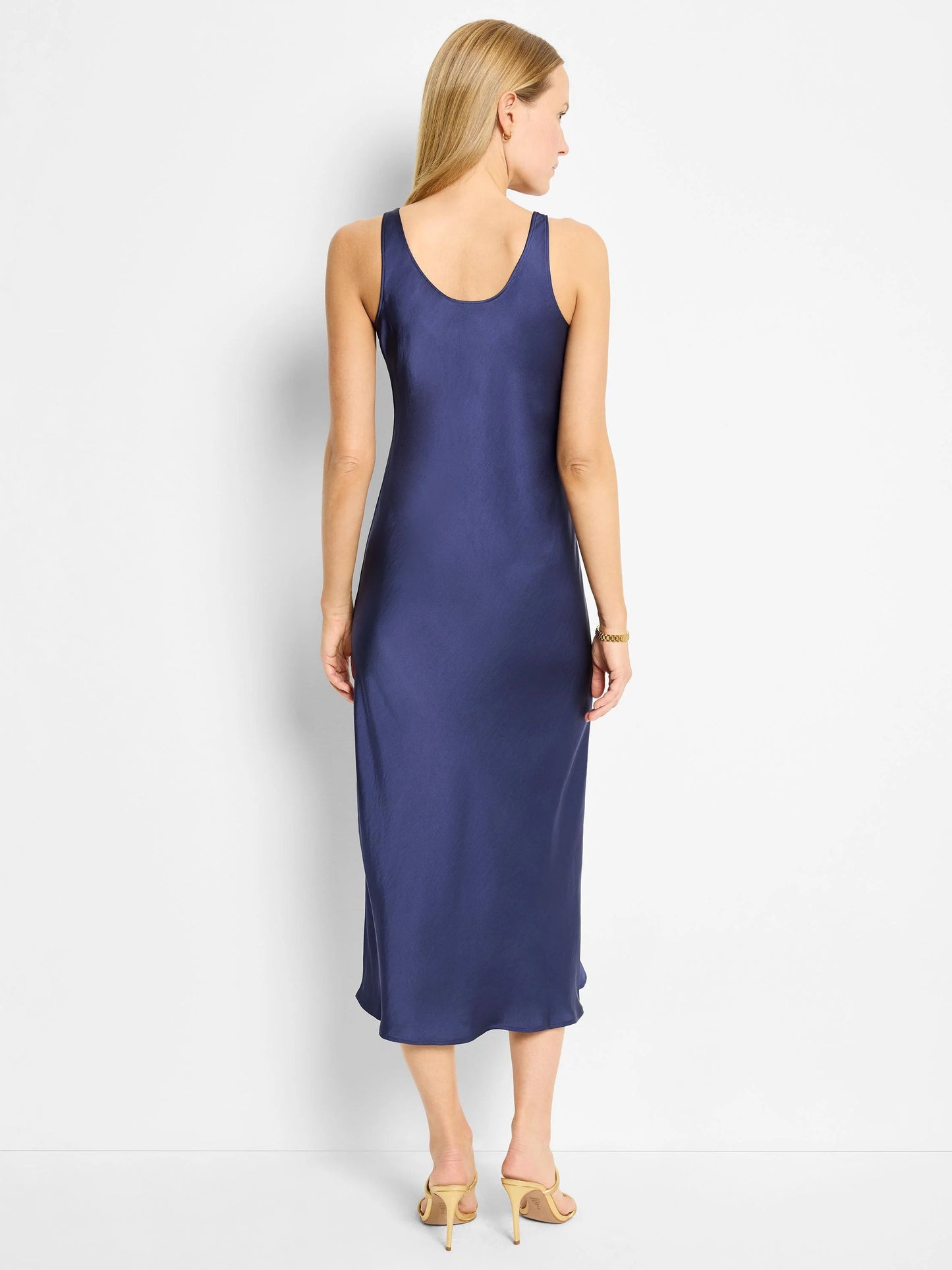 Day Gloss Bias Cut Tank Dress