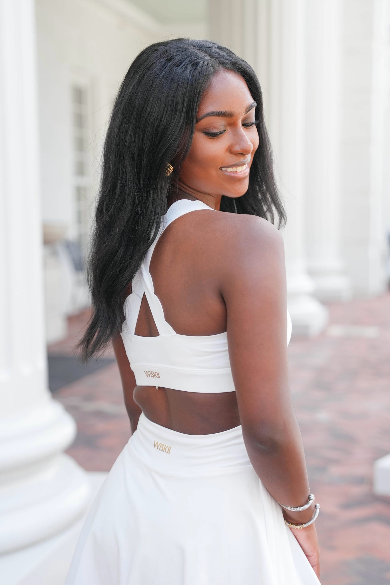 Wiskii Active Cross Back Sports Bra