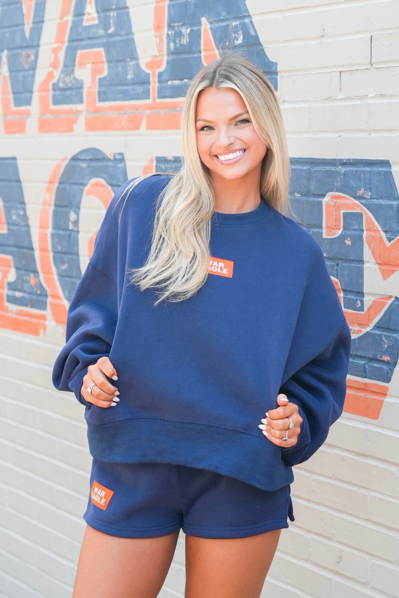 War Eagle Patch Sweatshirt