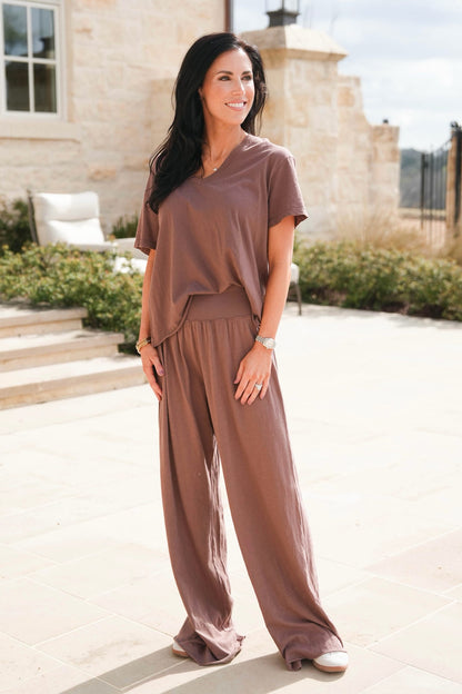 Bra 30 V-Neck Jersey Tee