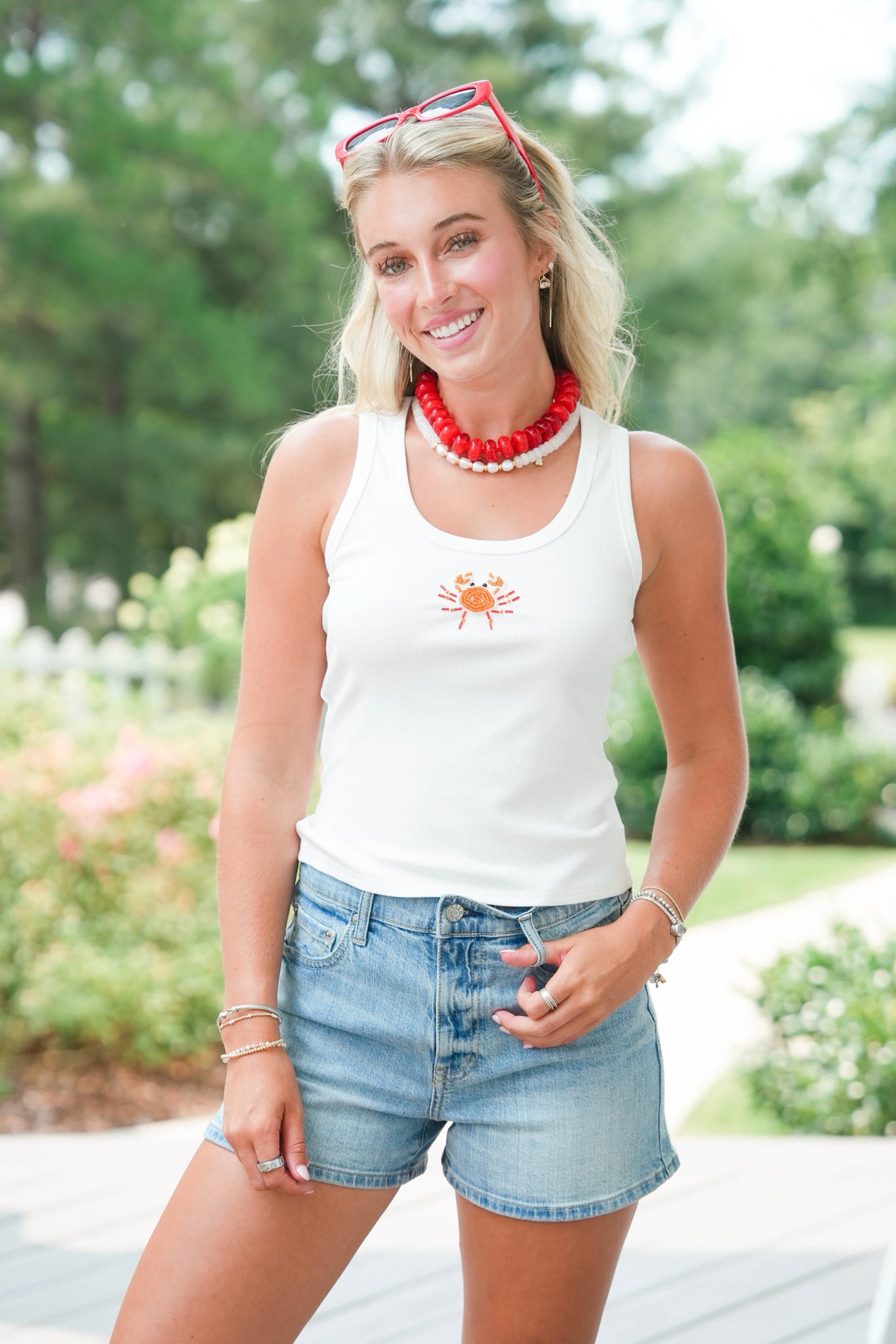 Beaded Crab Tank