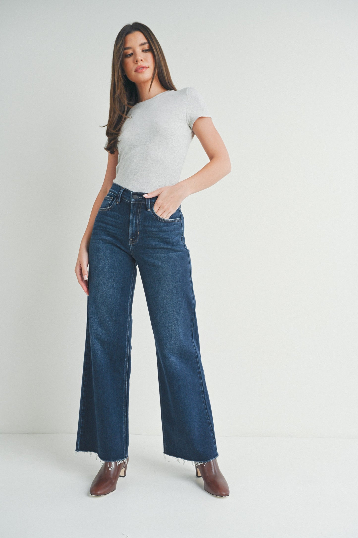 Just Black Denim Longer Length Jean