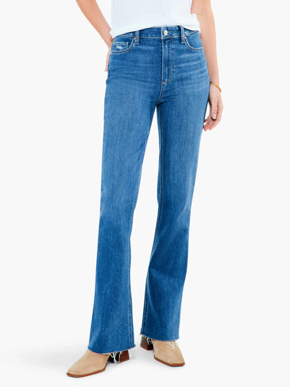 Paige Laurel High Rise With Raw Hem