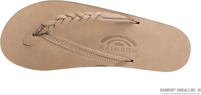 Women's Rainbow Flirty Braidy Flip Flop