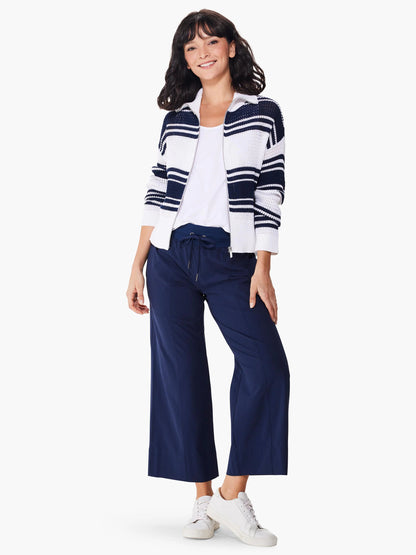 Tech Stretch Wide Leg Crop Pant