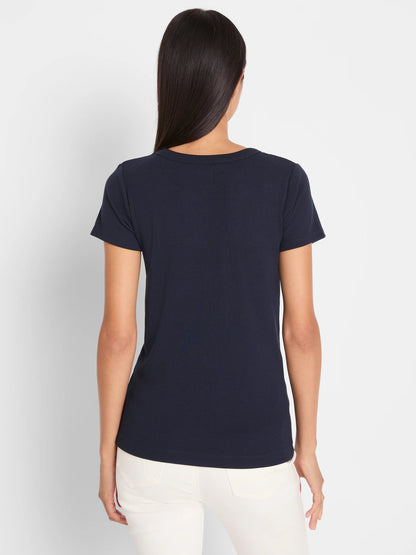 Perfect Knit Rib Short Sleeve Crew Tee