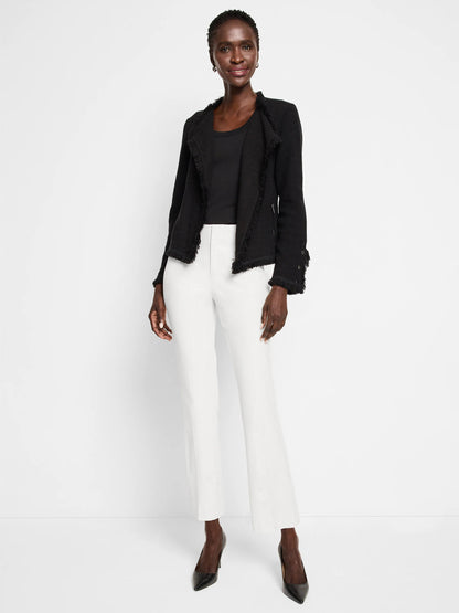 Plaza Demi Boot Cotton Bi-Stretch Ankle Pant