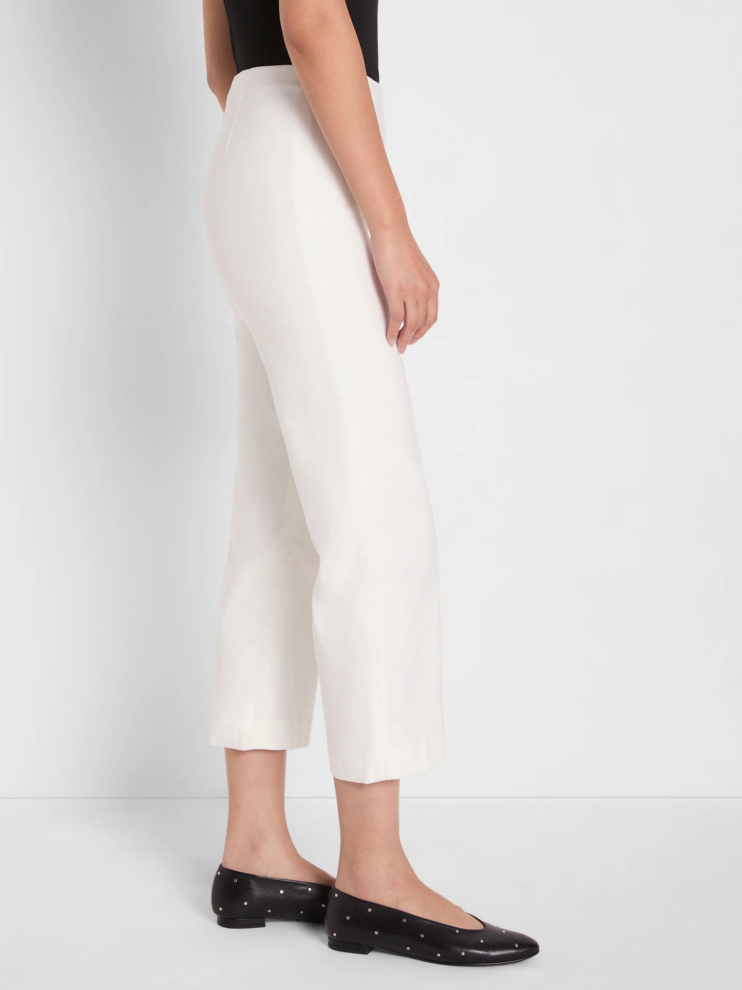 Polished Wonderstretch Wide-Leg Crop Pant