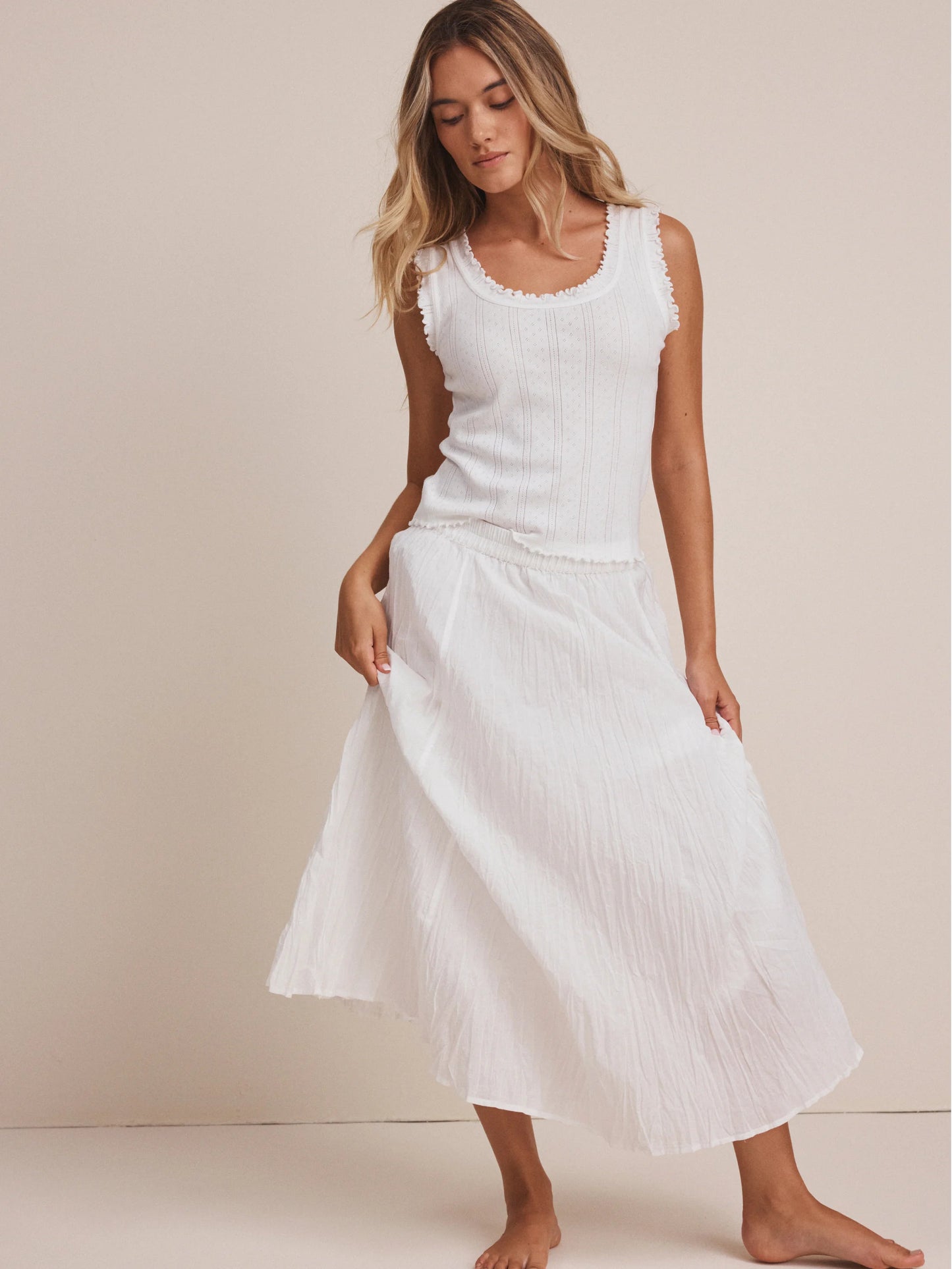 nz by NIC+ZOE Pointelle Rib Ella Tank