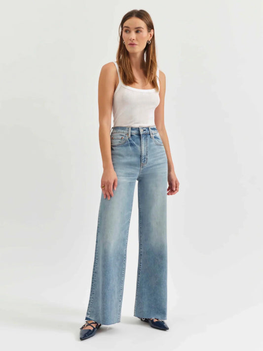 Daze Far Out High Rise Wide Leg Jean