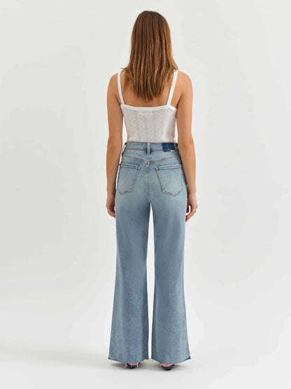 Daze Far Out High Rise Wide Leg Jean