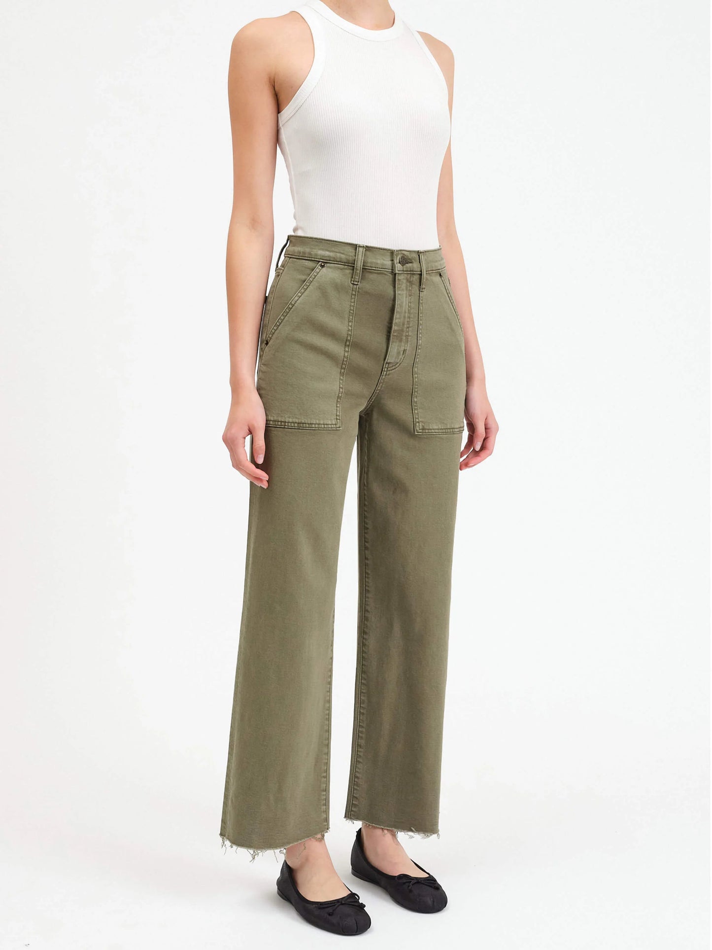 Daze Pleaser High Rise Wide Leg Jean