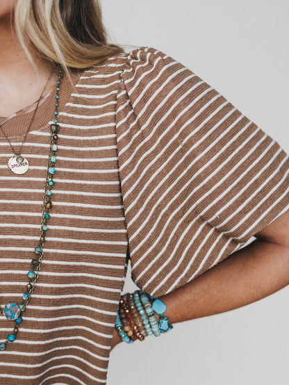 Baby Love Dress - Latte