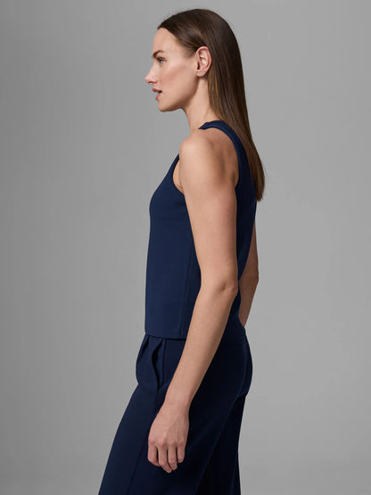 Gold Label Knit Scuba High Neck Tank