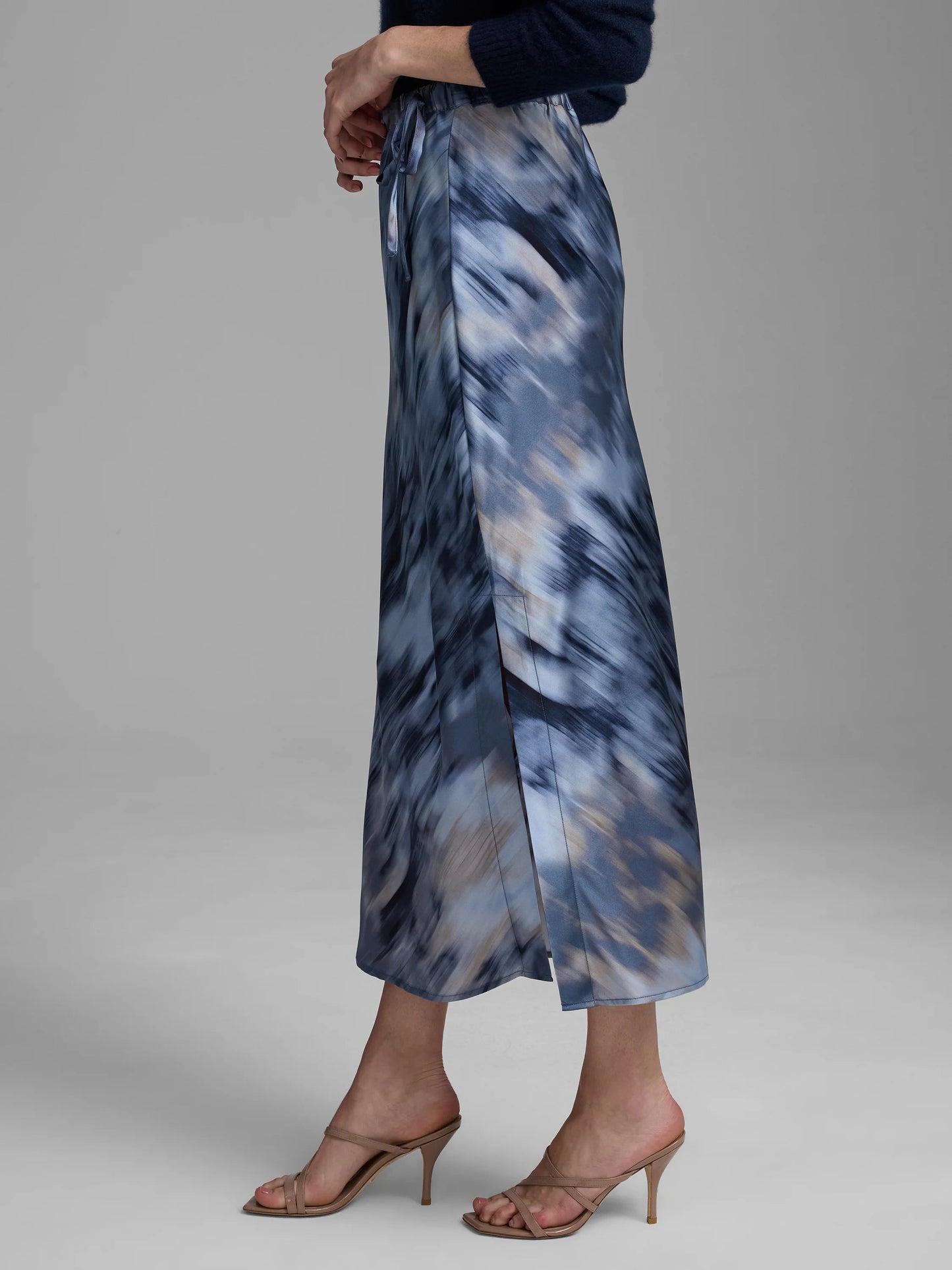 Gold Label Romance Silk Slip Skirt