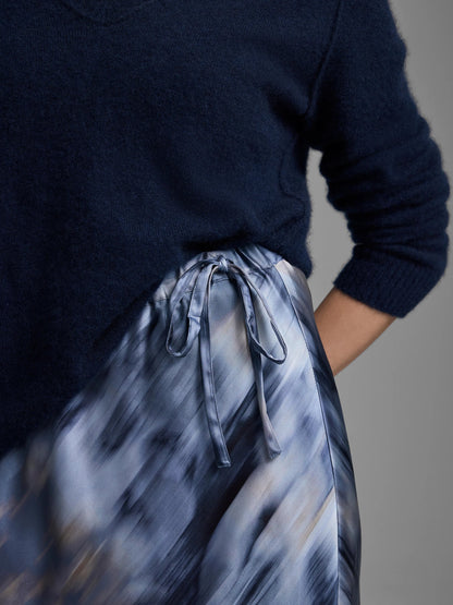 Gold Label Romance Silk Slip Skirt