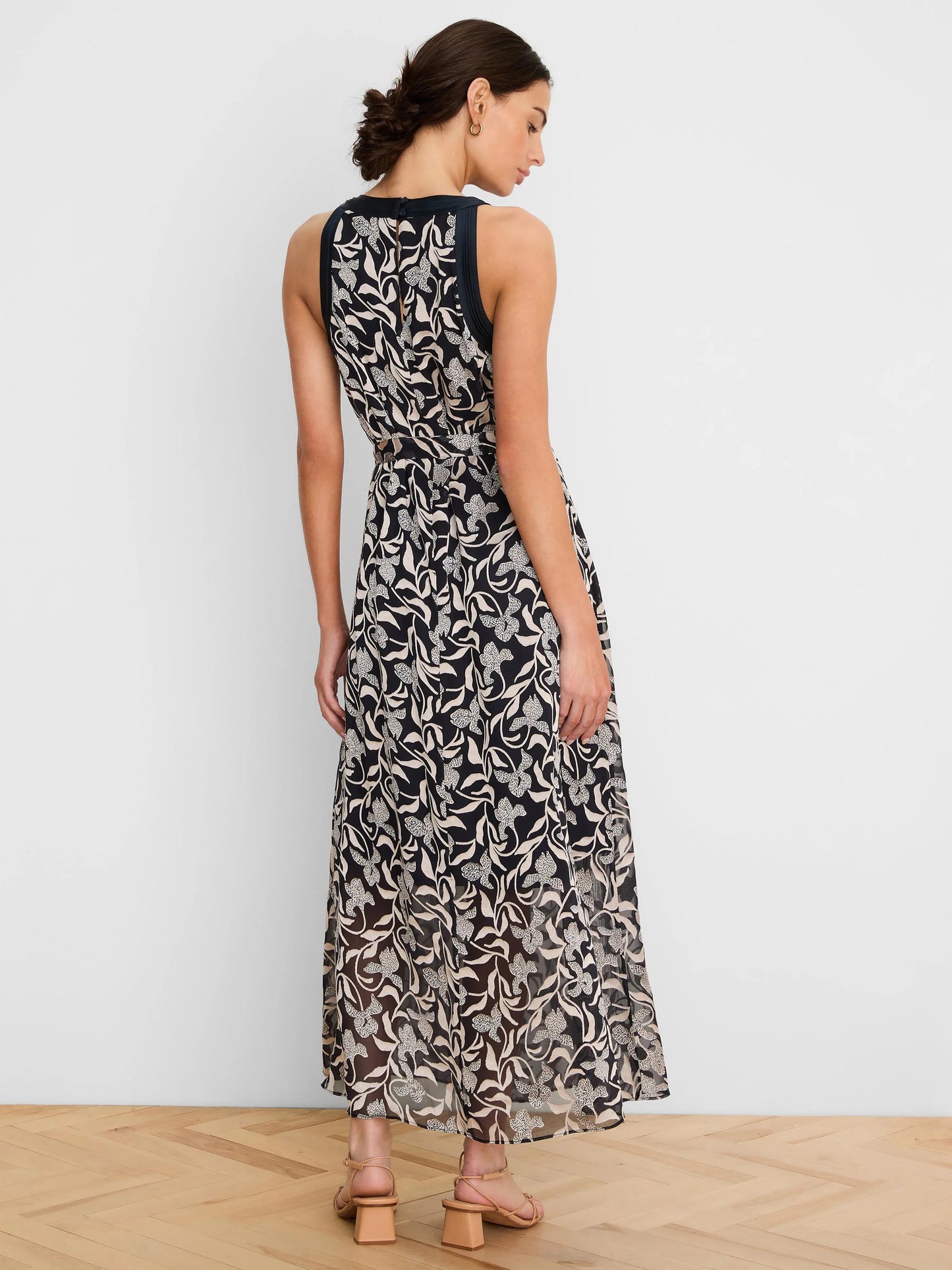 Gold Label Floral Burnout Becca Dress