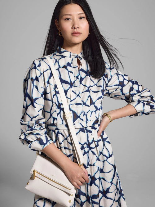Gold Label Fractured Lines Shirt Dress