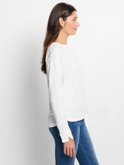 Easy Fit Lace Knit Tee