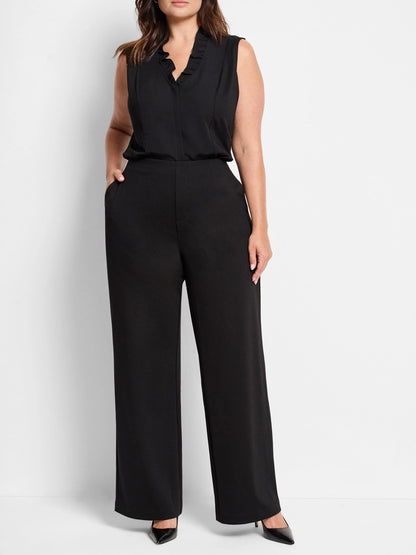 Lenox Wide Leg Drapey Knit Pant