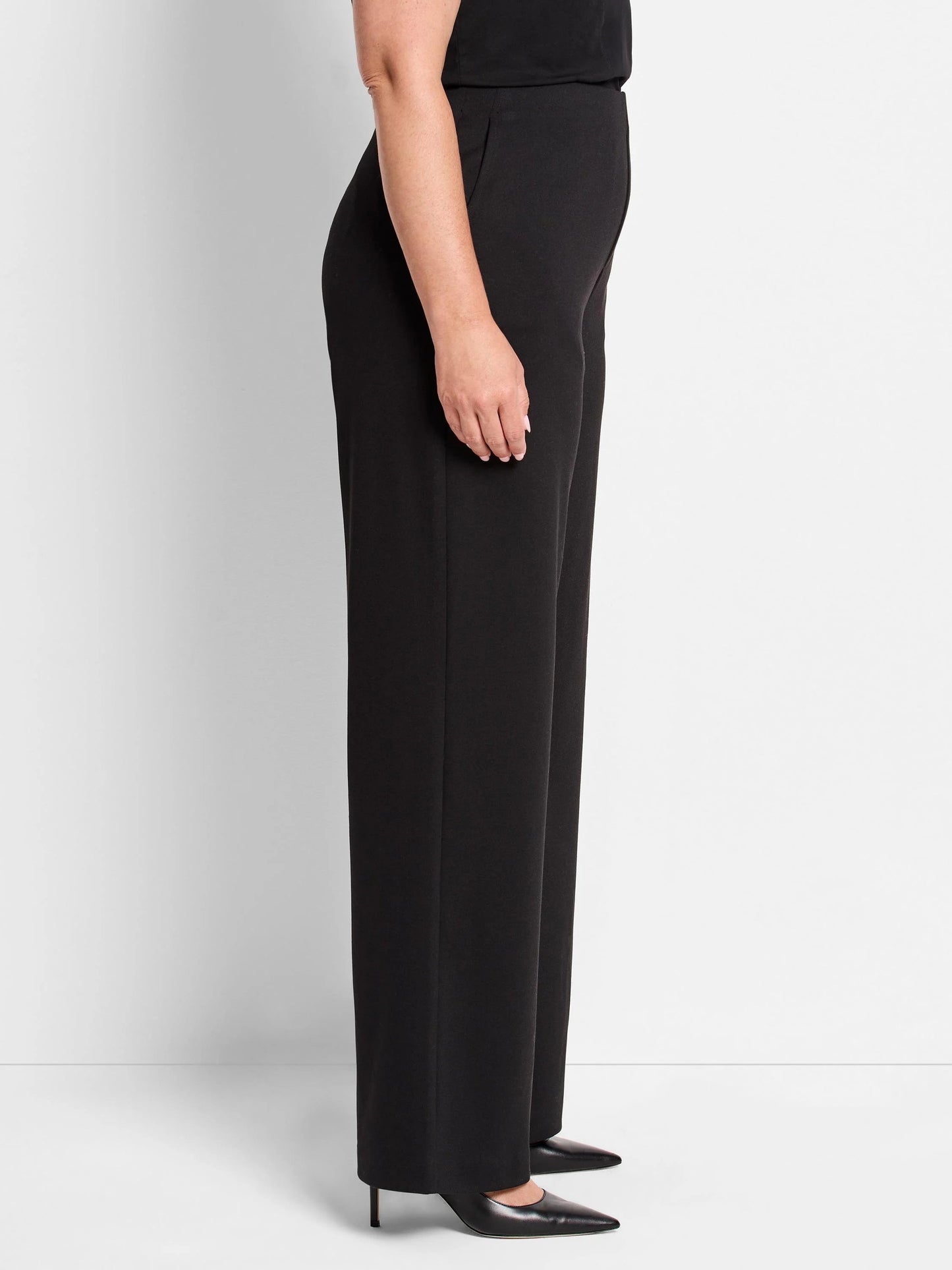 Lenox Wide Leg Drapey Knit Pant