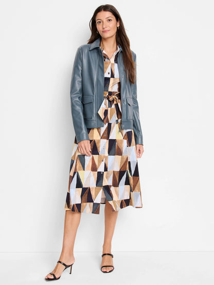 Shadow Play Shirt Dress