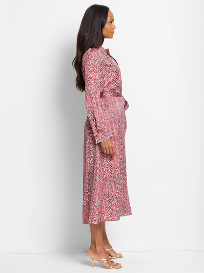 Herringbone Stamp Loren Dress