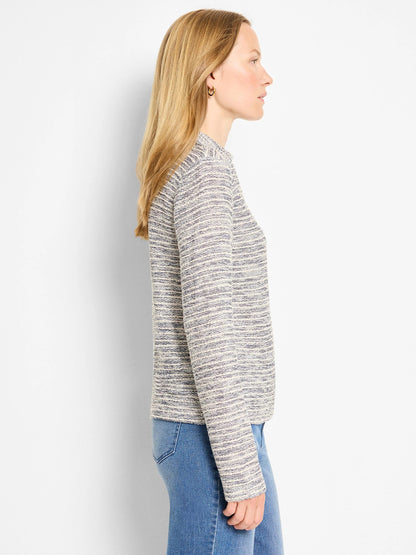 Rope Shimmer Polo Top