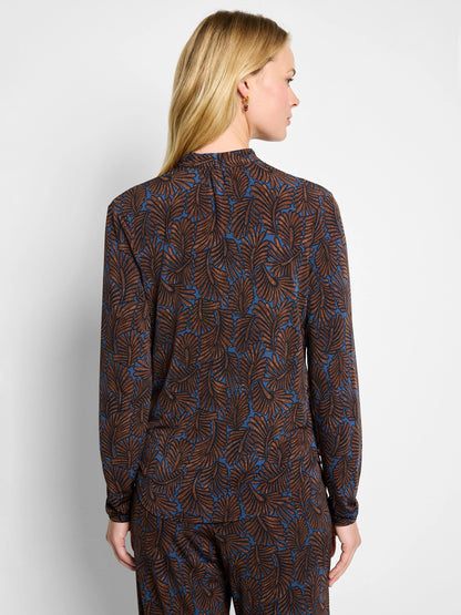Feather Fern Wrap Top