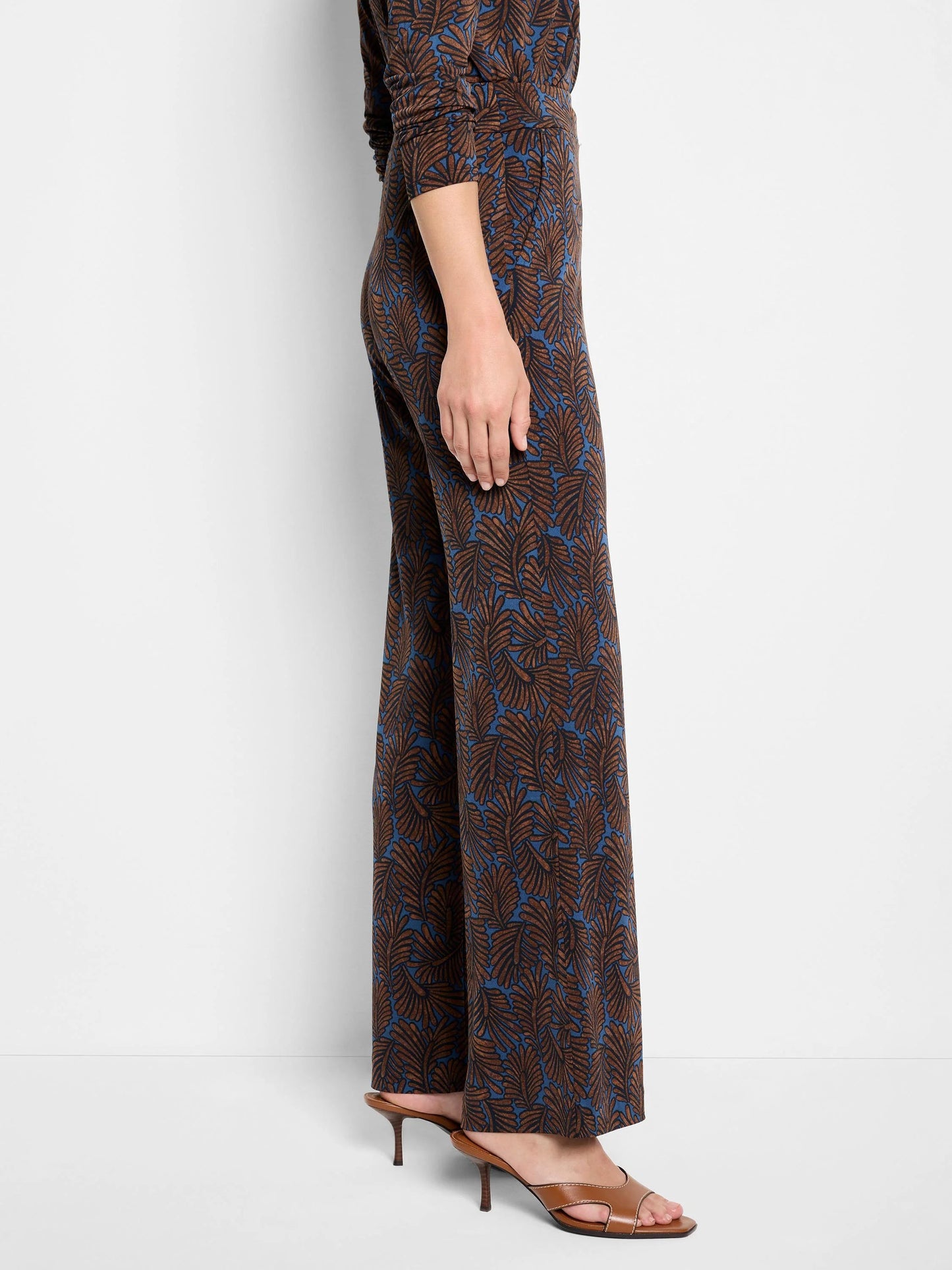 Feather Fern Wide Leg Pant