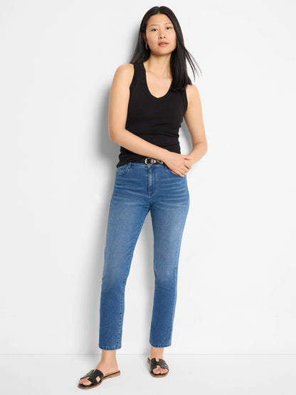 Recess Straight Ankle Jeans