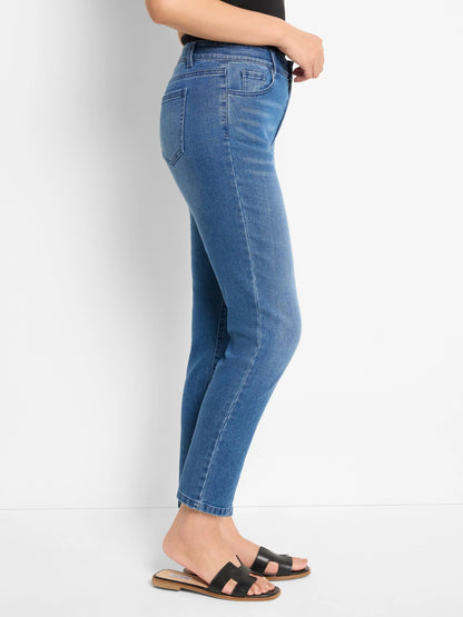 Recess Straight Ankle Jeans