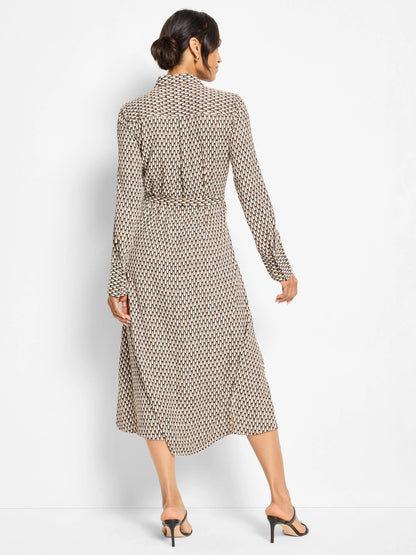 Abstract Dot Juni Dress