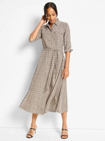 Abstract Dot Juni Dress