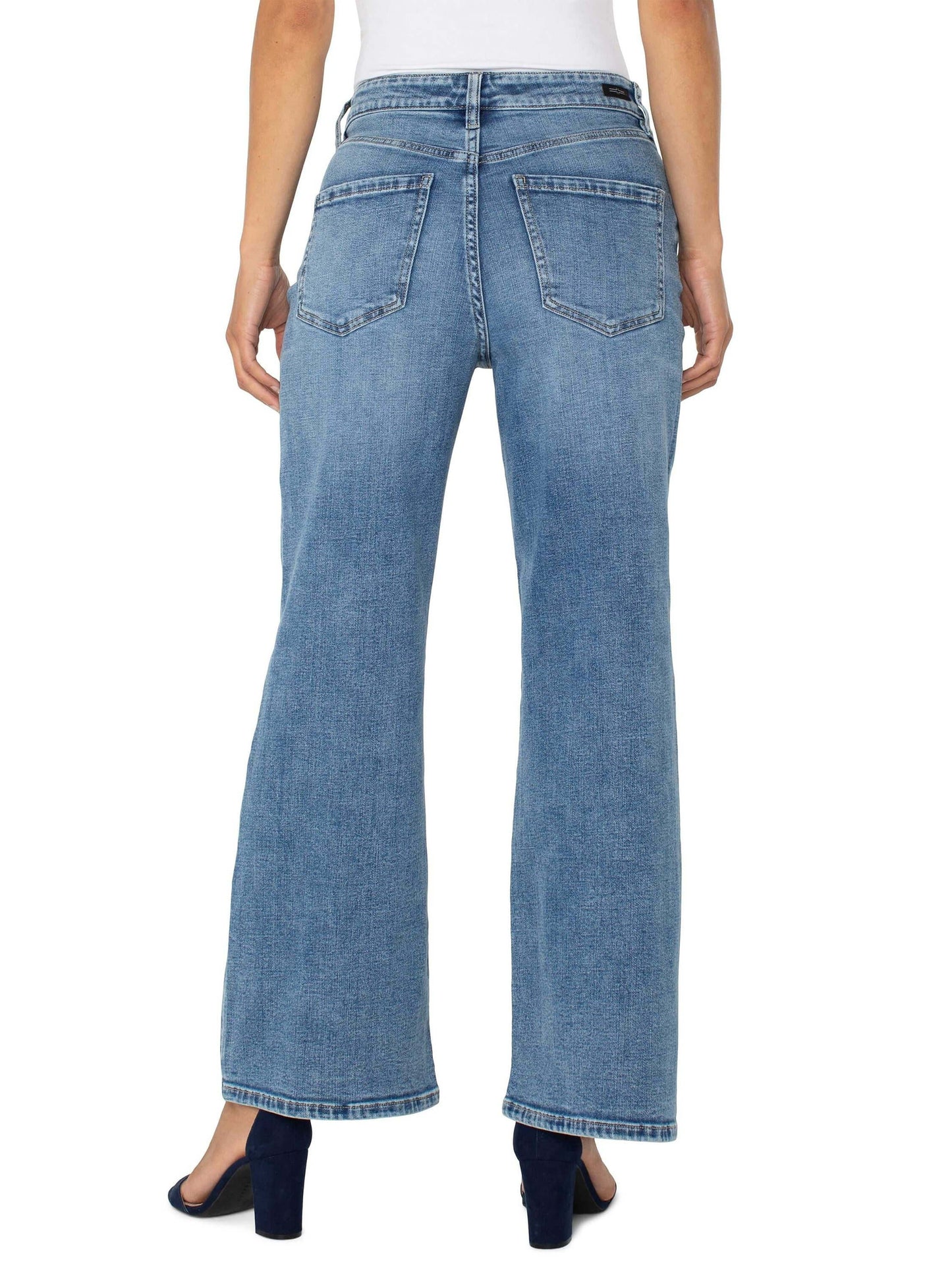 Liverpool Stride High Raise Wide Leg Jean