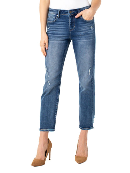 Liverpool Kennedy Crop Straight Pant