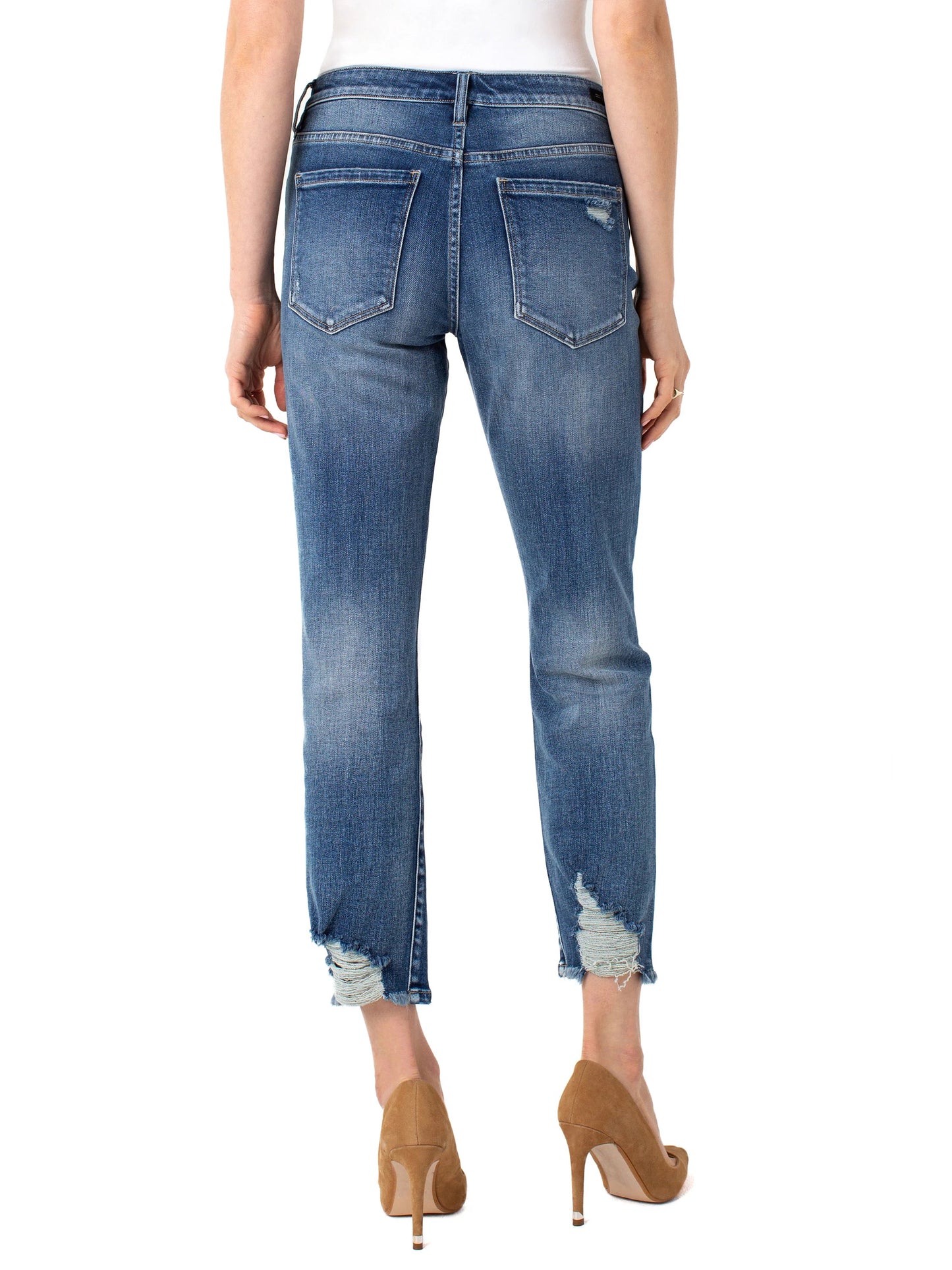 Liverpool Kennedy Crop Straight Pant