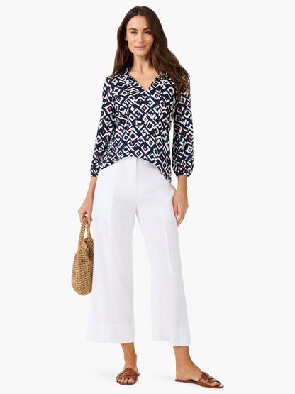 Indigo Angles Top
