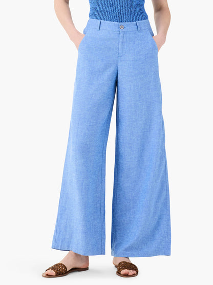 Rumba Linen Wide Leg Trouser