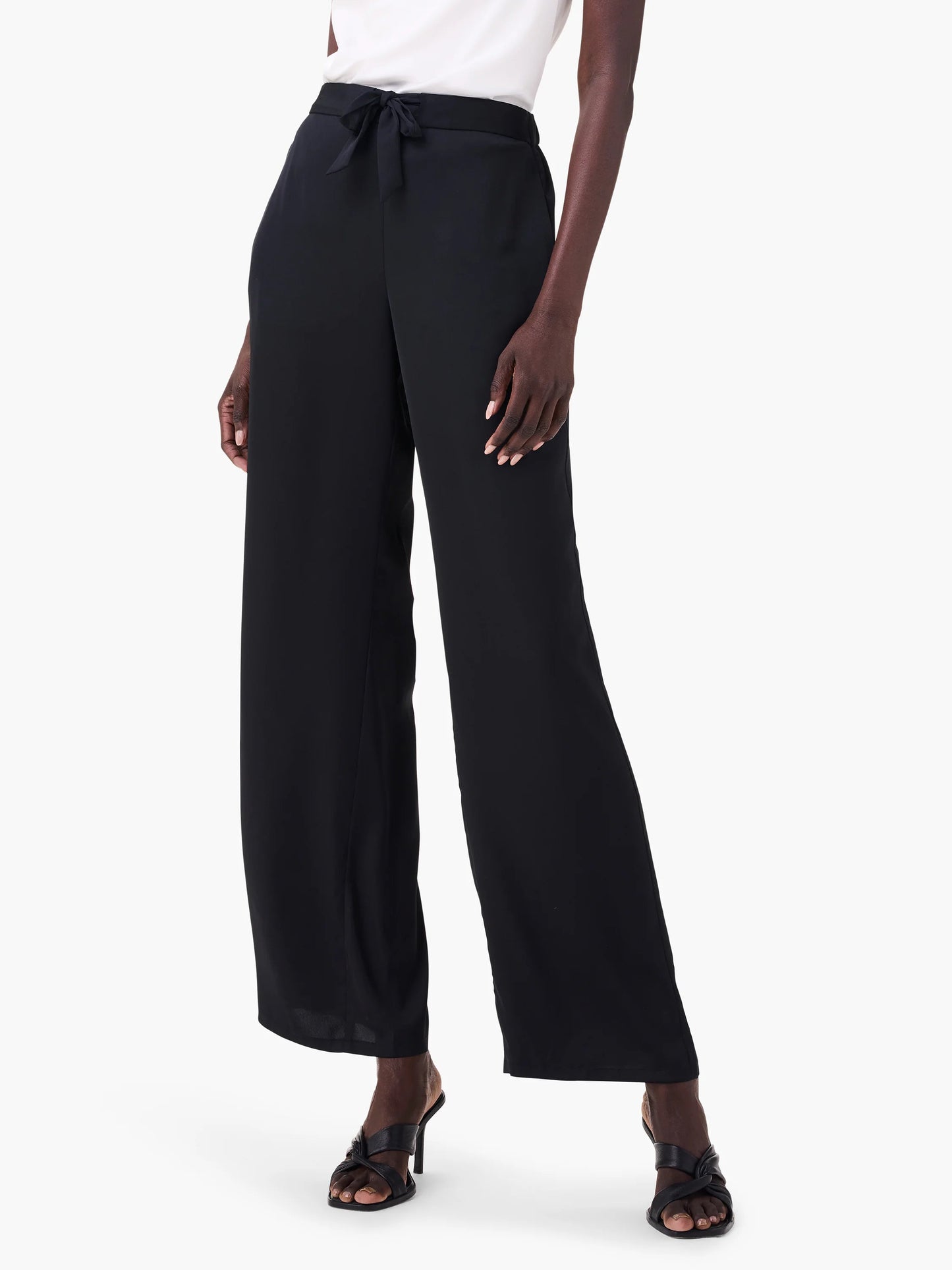 Crepe Wide Leg Pant