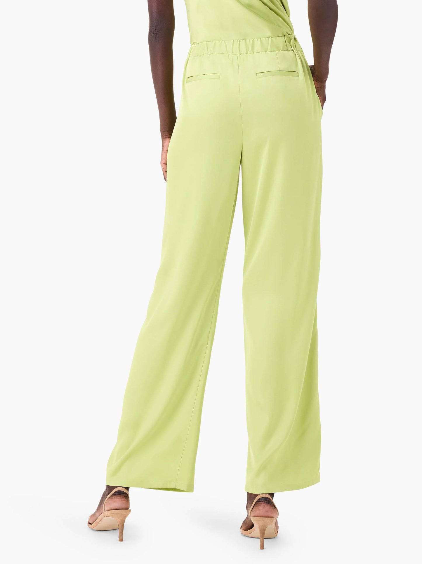Crepe Wide Leg Pant