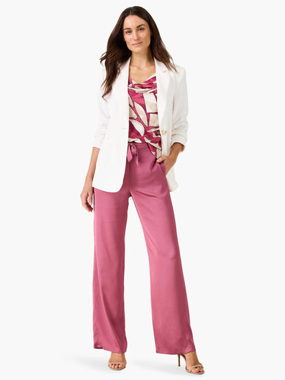 Crepe Wide Leg Pant