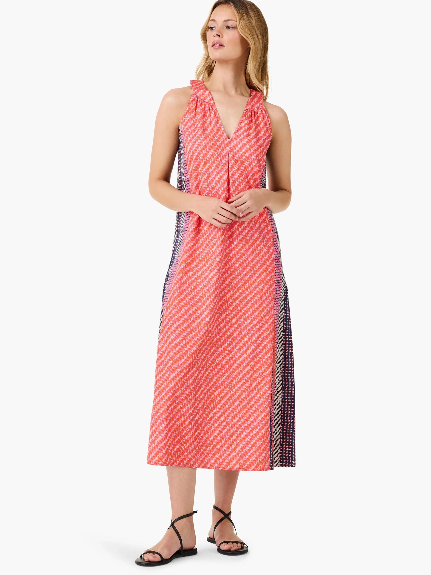Spotty Stripes Dress
