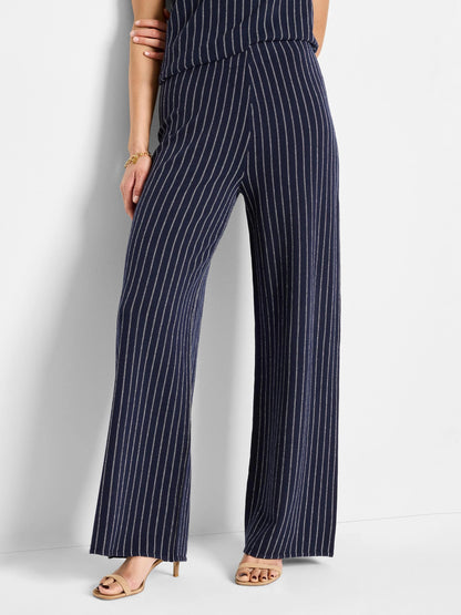 Destination Stripe Wide-Leg Pant