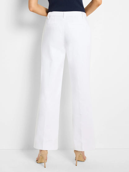 Seasonless Cotton Wide-Leg Trouser