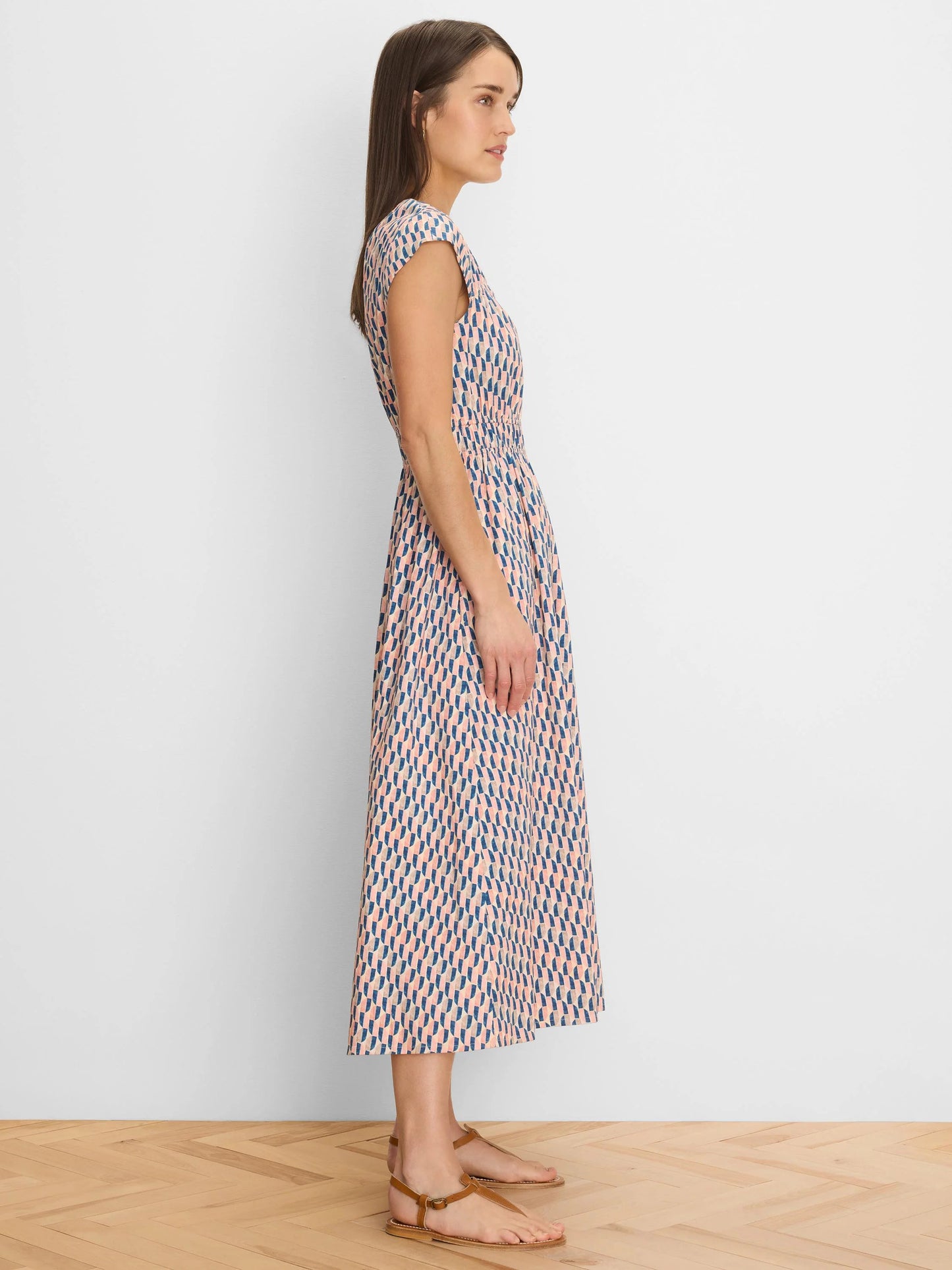 Sideways Dierdre Cap Sleeve Dress