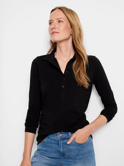 NZT Long Sleeve Polo Top