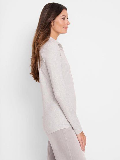 NZT Long Sleeve Polo Top